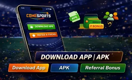 Download the app, unlock code COME100, and enter 1 Pts contests faster